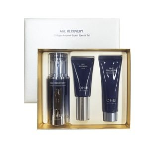 O HUI AGE RECOVERY Collagen Ampoule Expert Special Set – Premium anti-aging Korean skincare with collagen ampoule, cream, and foam for firm and youthful skin