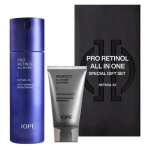 IOPE Men Pro Retinol All-in-One — multi-functional Korean retinol skincare for men targeting wrinkles, elasticity, and hydration in one step