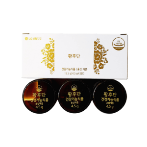 LG Hanami HwanghuDan 3ea Sample — herbal vitality supplement with red ginseng, fermented placenta, and deer antler extract for energy, immunity, and overall wellness.