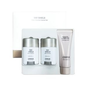 O HUI DAY SHIELD Water Sunstick Special Set – Lightweight UV protection sunstick with hydrating formula in a premium gift set