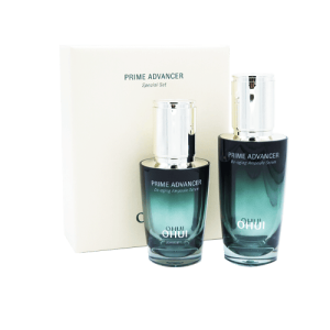 O HUI Prime Advancer De-aging Ampoule Serum Gift Set – premium anti-aging Korean skincare set for firming, hydration, and skin resilience