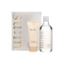 SU:M37 Skin Saver Essential Pure Cleansing Water Jumbo Gift Set – A premium micellar cleansing water set designed to gently remove makeup and impurities while hydrating and soothing the skin, suitable for sensitive skin types.