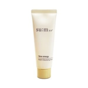 SU:M37 Time Energy Fresh Cleansing Foam 40ml – Refreshing facial cleanser with fermented ingredients for clean and balanced skin