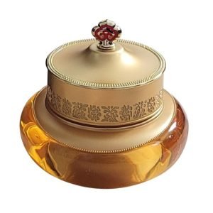 The History of Whoo Gongjinhyang Qi And Jin Cream 50ml – luxurious anti-aging Korean herbal face cream in an elegant gold jar
