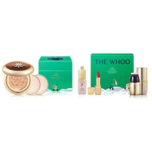 The History of Whoo Cheongidan Radiant Essence Cushion #21 – premium holiday edition cushion with glowing finish and herbal skincare benefits
