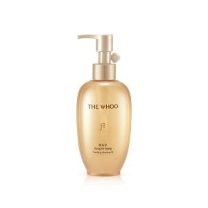 The History of Whoo Gongjinhyang Cleansing Oil 200ml — luxurious Korean herbal cleansing oil that gently removes makeup and impurities while hydrating the skin