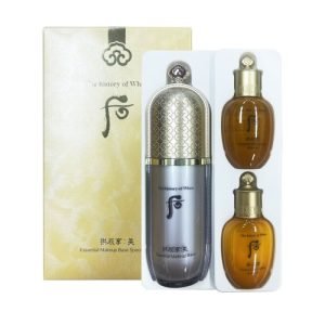 The History of Whoo Gongjinhyang:Mi Essential Makeup Base Special Set – Luxurious primer set infused with traditional Korean herbal ingredients for radiant, long-lasting makeup